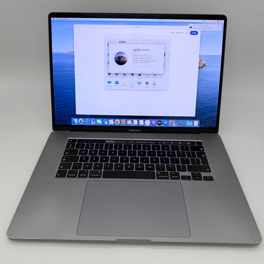 Apple MacBook Pro 16'' 2019 A2141 64gb 1TB Space grey